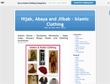 Tablet Screenshot of hijababayajilbab.com